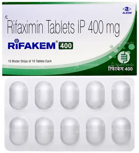 Rifakem 400 MG | Order Rifakem 400 MG Tablet Online at Truemeds