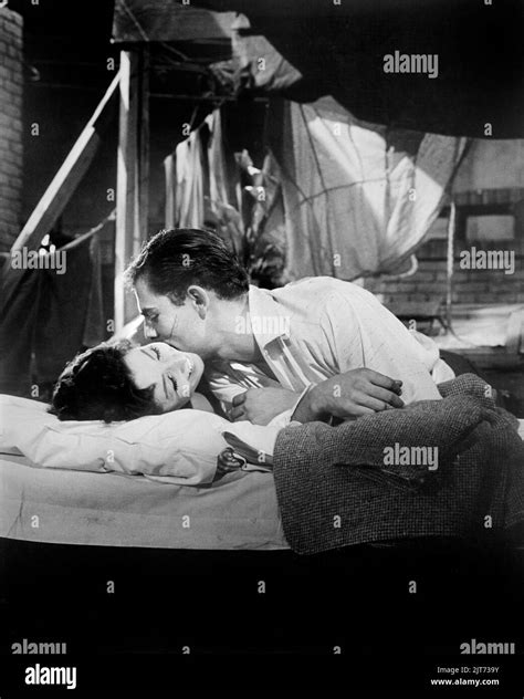 John Saxon, Linda Cristal, on-set of the Film, "Cry Tough", United ...