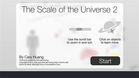더 스케일 오브 더 유니버스 2 - The Scale of the Universe 2 게임 바로하기