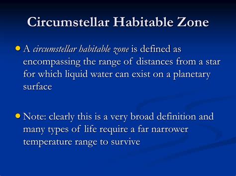 PPT - Habitable Zones Around Stars PowerPoint Presentation, free ...