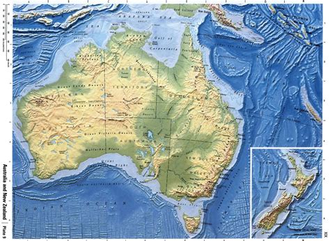 Detailed Map of Australia (Geography) by Cameron-J-Nunley on DeviantArt