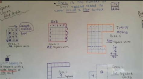 draw an l shape of area 18 square unit on square paper into different ...