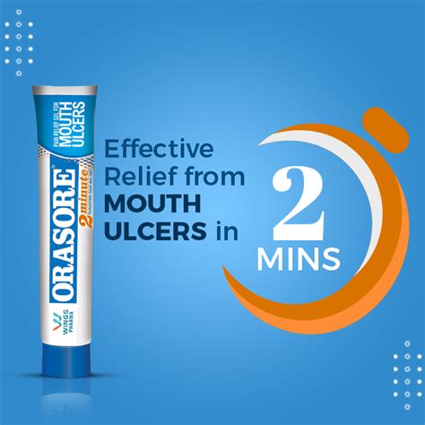 Mouth Ulcer Relief Gel | Orasore
