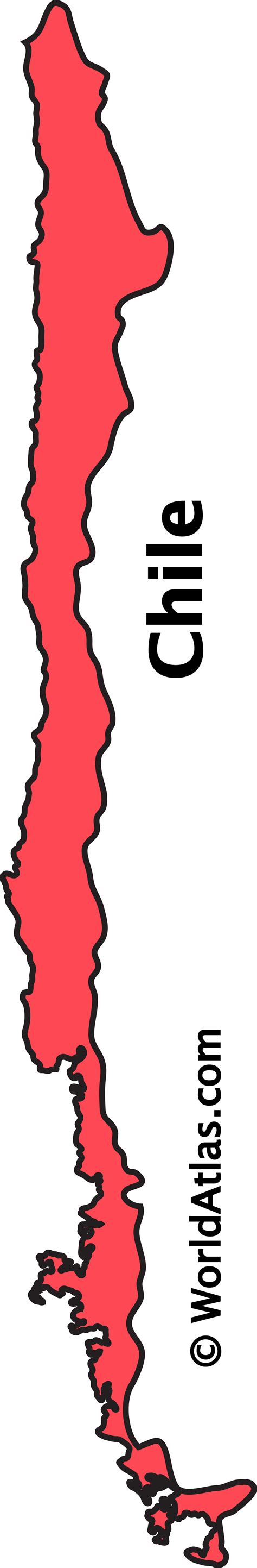 Chile Location World Map