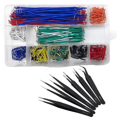 Buy QISF 560Pcs Breadboard Jumper Wires Assorted Kit, Preformed ...