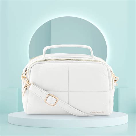 Buy Online White Sling Bag - f243slmes03wh1 | Fastrack