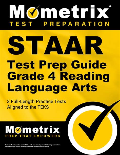 Buy Staar Test Prep Guide Grade 4 Reading Language Arts: 3 Full-Length ...