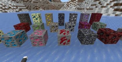 Image result for Minecraft Java Glowing Ores Mod