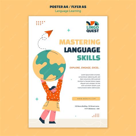 Language Learning Poster 的图像结果