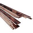 Bopaodao Copper Bus Bar 4mm x 20mm x 39.37 inch / 1000mm, 1Pcs C110 ...