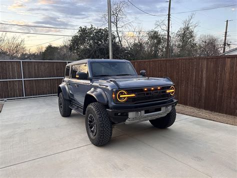 2023 Azure Gray Metallic Bronco Raptor ... picked up this beautiful ...