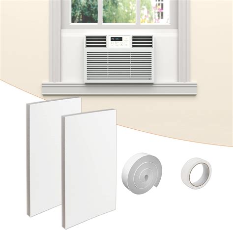 Amazon.com: BEWAVE Window Air Conditioner Insulation Foam Panels, AC ...