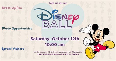 Little Learners Disney Ball, 2575 Plainfield Naperville Rd, Naperville ...