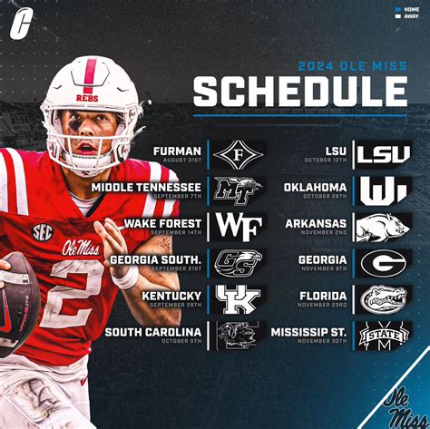 Ultimate Guide to the Ole Miss Football Schedule 2026: Game Dates ...
