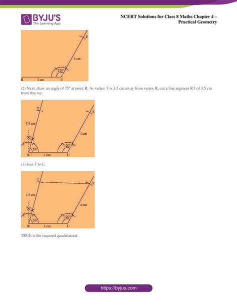 Image result for Practical Geometry Ex.4.1 Class 8 Maths