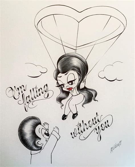 Chicano Love Drawings