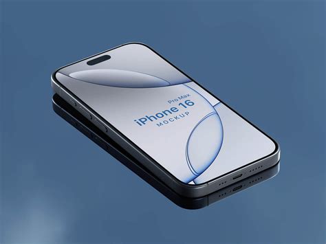 4 Free High Quality 3D iPhone 16 Pro Max Mockup PSD Files - Good Mockups