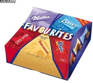 Mondelez Favourites Pralines Mix, Milka, Oreo, Cote D'or, Toblerone ...