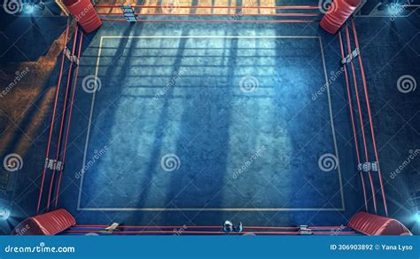Boxing Ring Top View 的图像结果