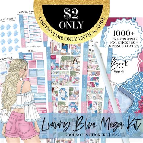 +Blue Good Notes Sticker 的图像结果