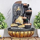 Global Grabbers Polyresin Table Top Indoor Outdoor Water Fall Fountain ...