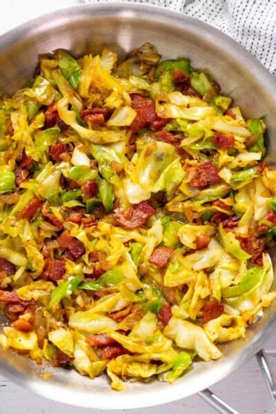 Easy Fried Cabbage