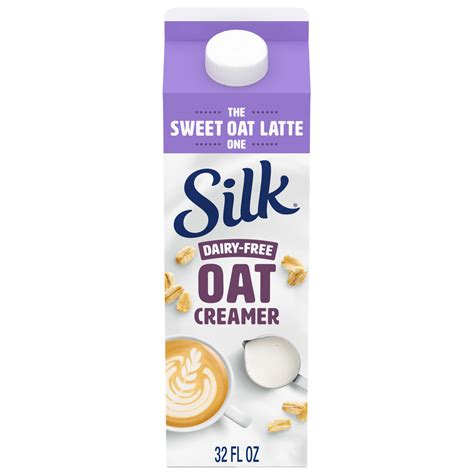 Silk Oat Creamer, Sweet Oat Latte, Dairy-Free-Hero