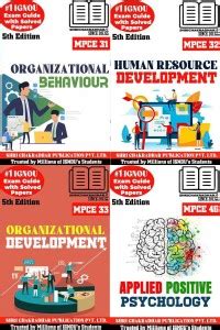 IGNOU MAPC 2nd Year Help Books Combo Of MPCE 31 MPCE 32 MPCE 33 MPCE 46 ...