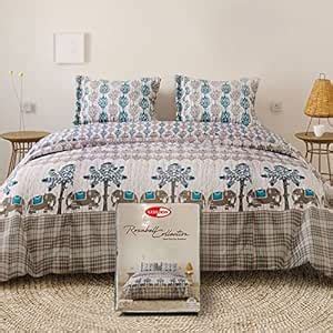 Sassoon Rosabell Traditional Printed Super King Size 300 TC 100% Cotton ...