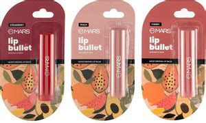 MARS Lip bullet Balm Starwberry, Peach, With Skin Whitening Cream 20ml ...