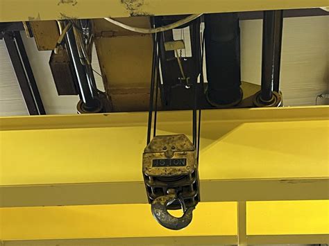 45′ X 15-TON ROBBINS & MYERS OVERHEAD BRIDGE CRANE: STOCK #19443