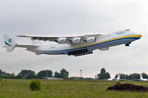 Antonov AN-225 Mriya - największy samolot transportowy na świecie