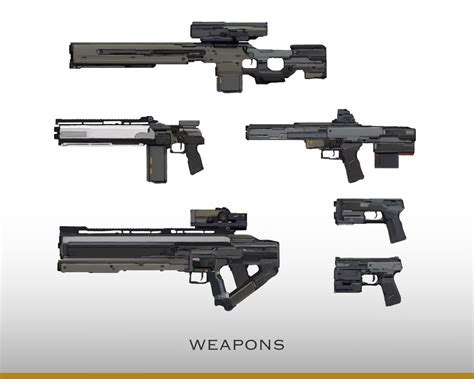 ArtStation - Sci-Fi Weapons