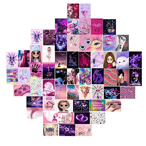 Buy xingdong Wall Collage Kit Aesthetic Pictures, 60 Pieces 4x6 inch ...