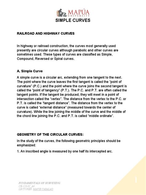 Image result for Simple Curve Examples