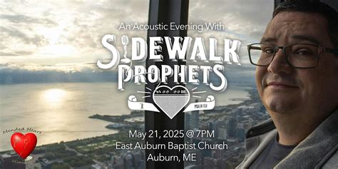 An Acoustic Evening W/ Sidewalk Prophets-Auburn, ME, East Auburn ...