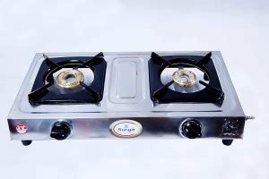 Maa Durga Stainless Steel Manual Gas Stove Price in India - Buy Maa ...