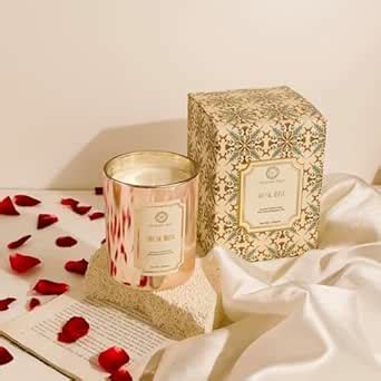 The Scent Trail Musk Rose Candle, Perfect Scented Candles for Home ...