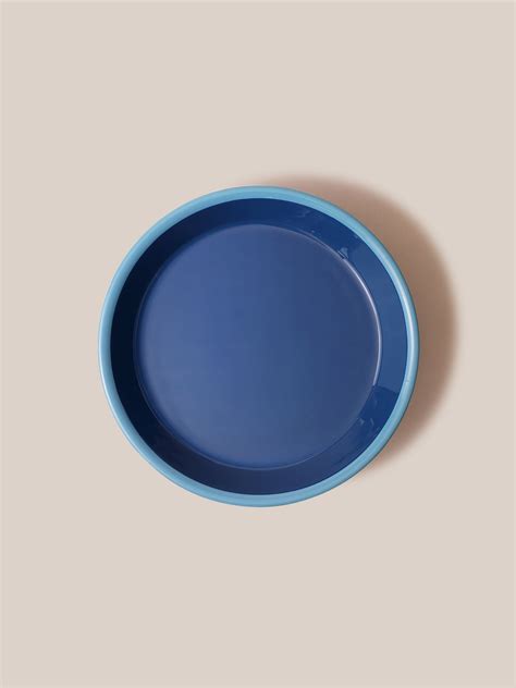 Amari Pedestal Platter Blue - S – Artisanlab