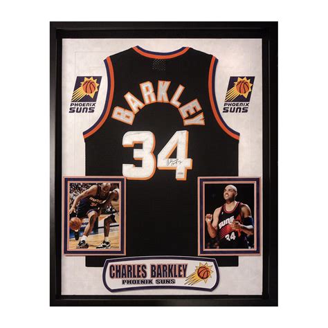 Framed + Signed NBA Jersey // Charles Barkley - Legends Of Basketball ...
