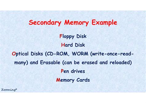 Computer Memory Types 的图像结果
