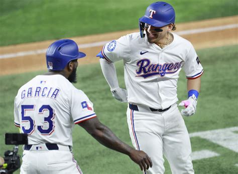 Texas Rangers' Alejandro Osuna mashes first homer in major leagues
