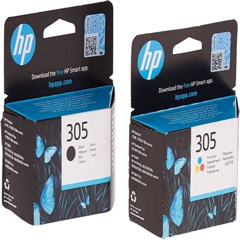 Hp 305 Black Original Ink Cartridge (1) + Tri-Color Cartridge(1) Buy ...