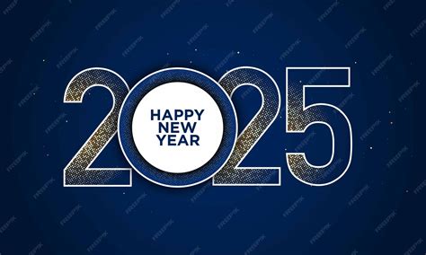 Premium Vector | 2025 happy new year background design
