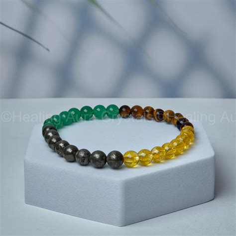 Buy Money Magnet/ Wealth Bracelet (8mm) Online – Healing Aura Crystals