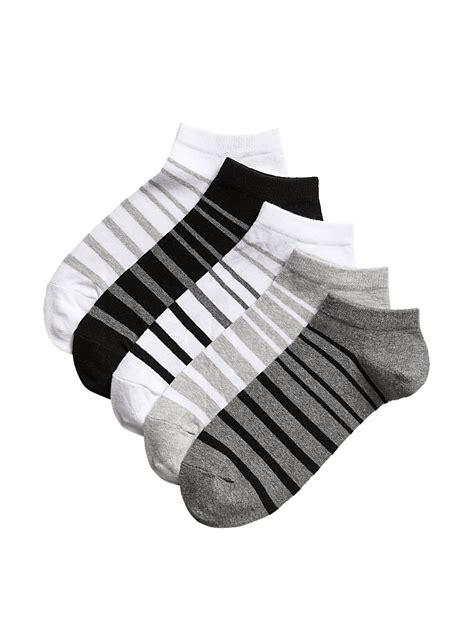 Buy 5pk Cool & Fresh™ Striped Trainer Liners™ at Marks & Spencer