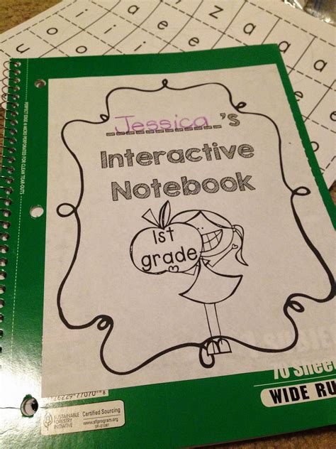 Interactive Notebook Pages 的图像结果