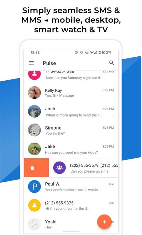 Image result for Android Text Messaging App