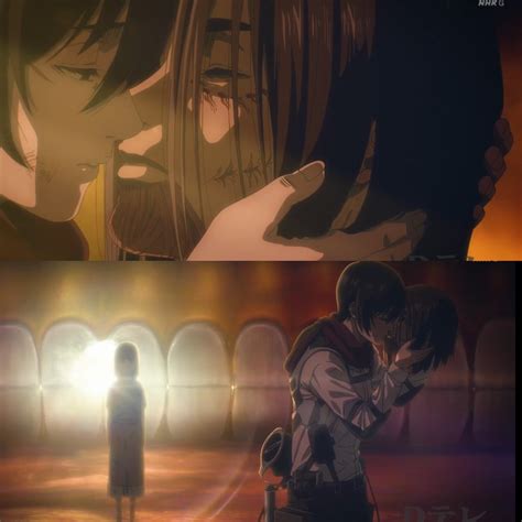 Eren And Mikasa Kiss Manga