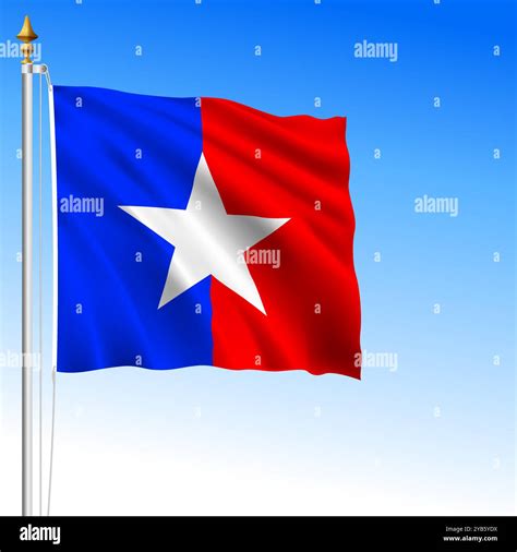 USA elections waving flag star symbol, United States of America, vector ...
